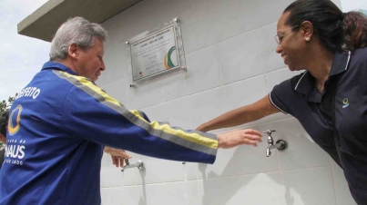 Entrega poço artesiano na Comunidade do Julião