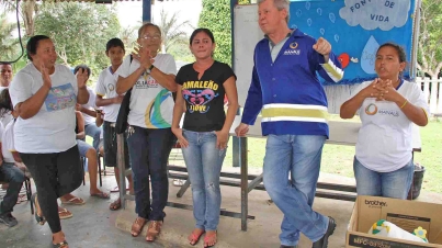 Entrega poço artesiano na Comunidade do Julião