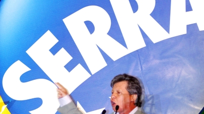 Ministro Arthur Virgílio discursa na convenção do PSDB