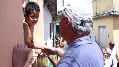Inscrições da família em área de risco