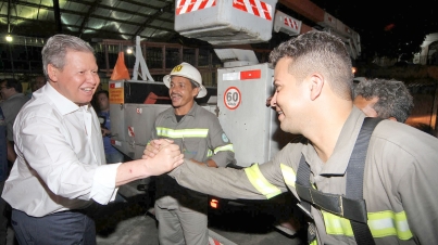 Inauguração da Quadra Poliesportiva do Morro da Liberdade