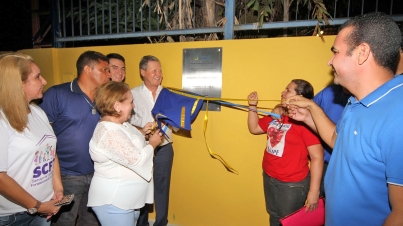 Inauguração da Quadra Poliesportiva do Morro da Liberdade