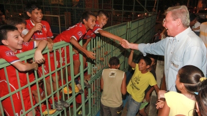 Inauguração da Quadra Poliesportiva da Gloria