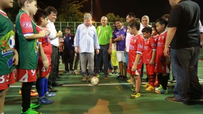 Inauguração da Quadra Poliesportiva da Gloria