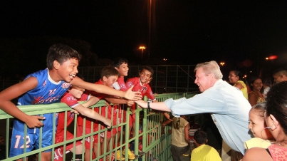 Inauguração da Quadra Poliesportiva da Gloria