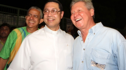 Inauguração da Quadra Poliesportiva da Gloria