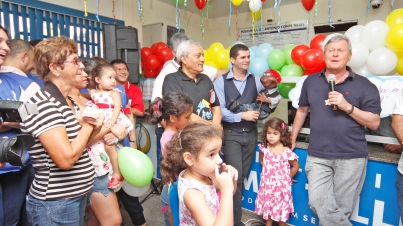 Prefeito Arthur Virgílio - Campanha Nacional do Poliomielite