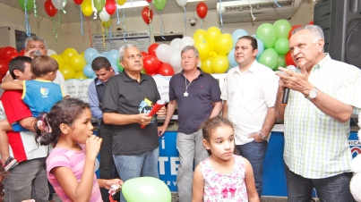 Prefeito Arthur Virgílio - Campanha Nacional do Poliomielite