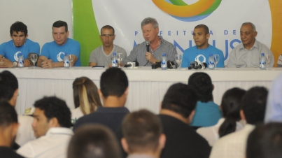 Prefeito Arthur Virgílio Neto e José Aldo Confirma a Intenção de trazer o UFU para Manaus