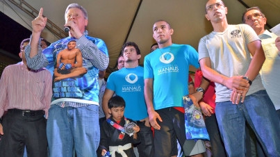 Homenagem da CRES da Alvorada ao Campeão José Aldo