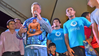 Homenagem da CRES da Alvorada ao Campeão José Aldo
