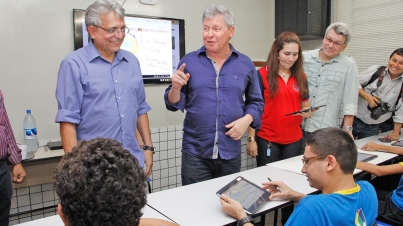Inauguração da Esc. Mun. Pe. Sebastião Luiz dos Santos Puga Barbosa