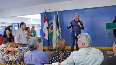 Inauguração da Esc. Mun. Pe. Sebastião Luiz dos Santos Puga Barbosa