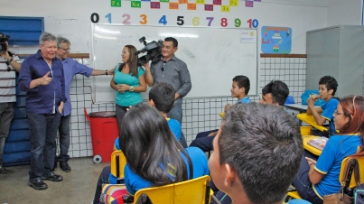 Inauguração da Esc. Mun. Pe. Sebastião Luiz dos Santos Puga Barbosa