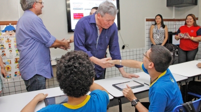 Inauguração da Esc. Mun. Pe. Sebastião Luiz dos Santos Puga Barbosa