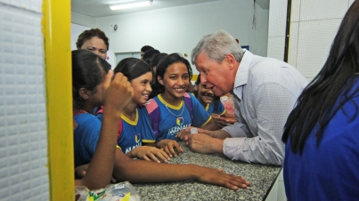 Inauguração da Escola Ismail Aziz