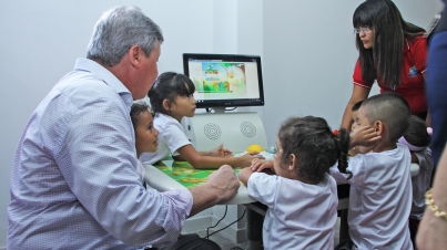 Inauguração da Escola Ismail Aziz