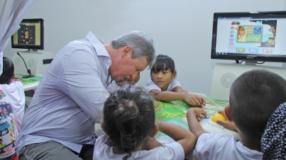 Inauguração da Escola Ismail Aziz