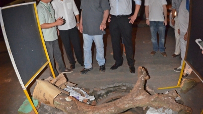 Arthur Virgílio visita obras da adutora do Mauazinho