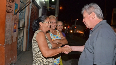 Arthur Virgílio visita obras da adutora do Mauazinho