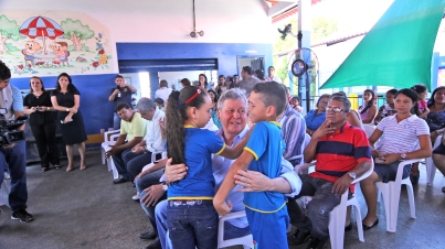 Reinauguração da Escola Lili Benchimol