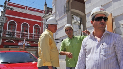 Visita as Obras no Mercado Municipal Adolpho Lisboa