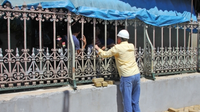 Visita as Obras no Mercado Municipal Adolpho Lisboa