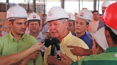 Visita as Obras no Mercado Municipal Adolpho Lisboa