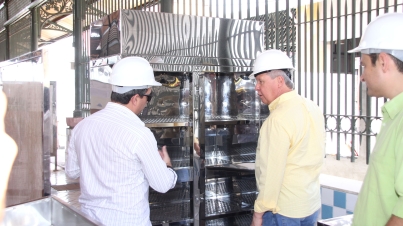 Visita as Obras no Mercado Municipal Adolpho Lisboa