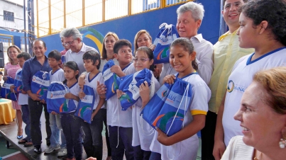 Reinauguração da Escola Municipal Professora Marly Barbosa Garganta