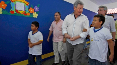 Reinauguração da Escola Municipal Professora Marly Barbosa Garganta