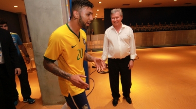 Prefeito - Jogo do Brasil x Haiti