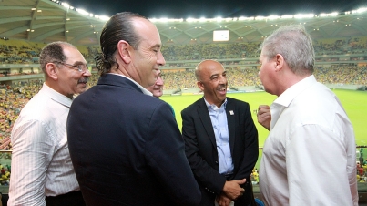 Prefeito - Jogo do Brasil x Haiti