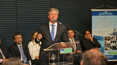Lançamento do livro sobre o perfil parlamentar do Senador Arthur Virgílio Filho