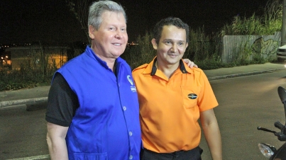 Obras de Asfalto na Bola do Coroado
