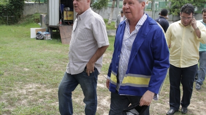 Prefeito vai até o local do acidente do PROAMA
