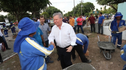 Reforma da Praça do Exercito São Jorge