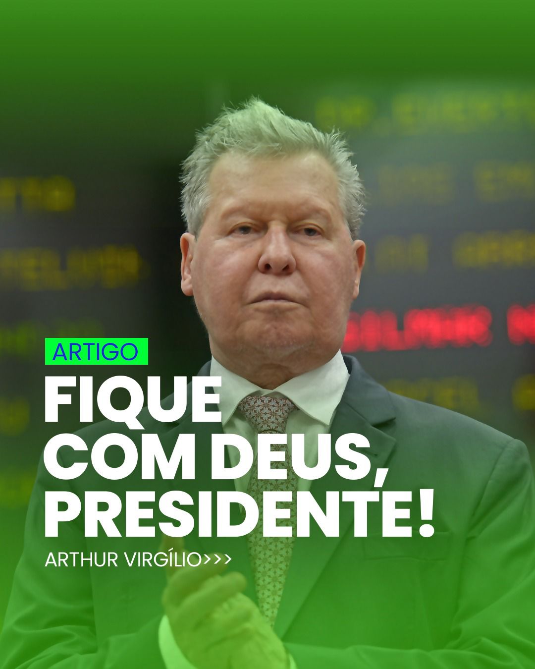 FIQUE COM DEUS PRESIDENTE!