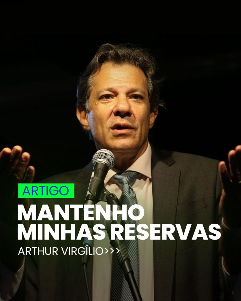 MANTENHO MINHAS RESERVAS