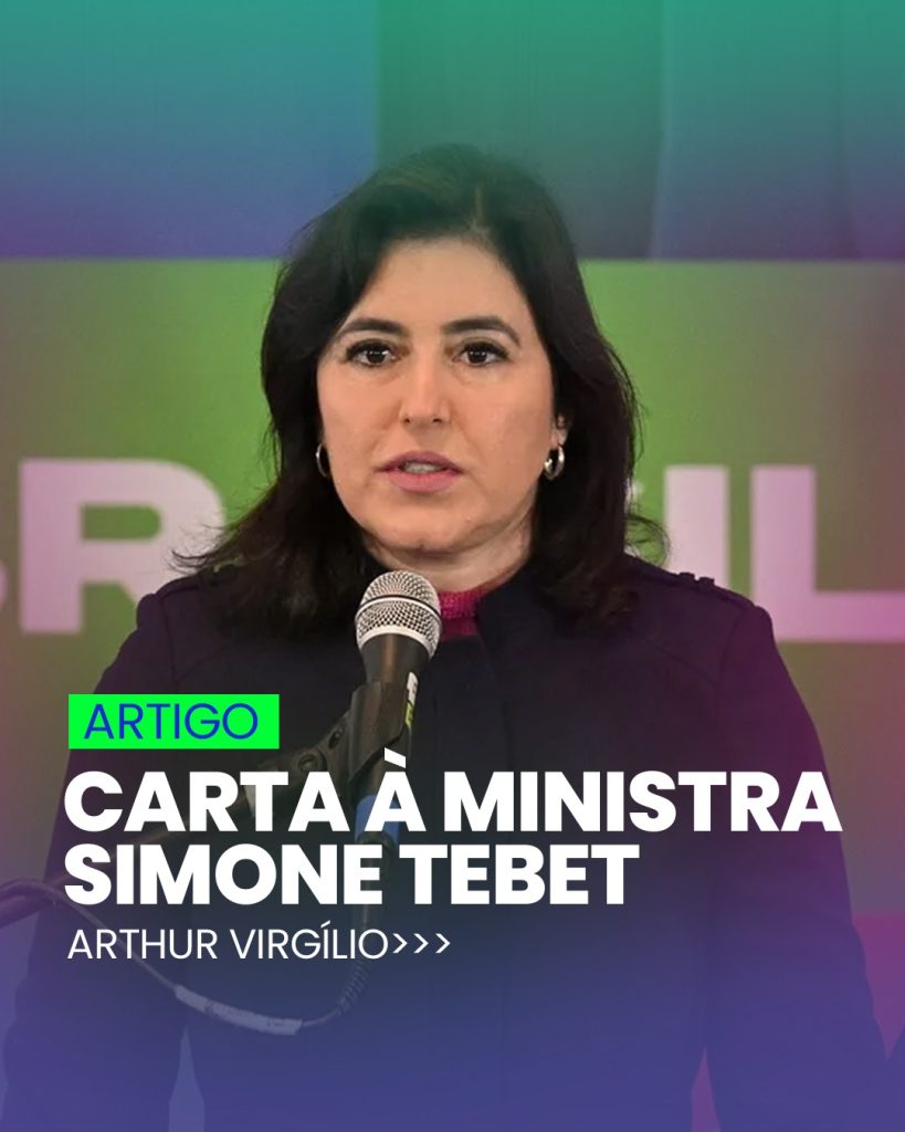 Carta à Ministra Simone Tebet