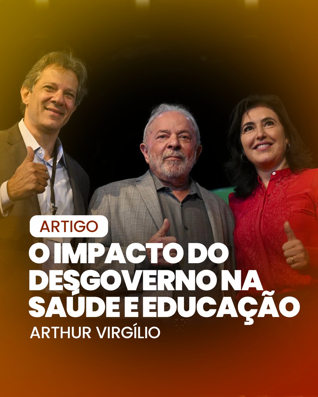 O IMPACTO DO DESGOVERNO NA SAÚDE E EDUCAÇÃO